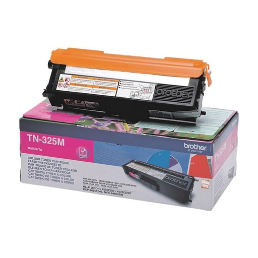 [166150] TÓNER MAGENTA ORIGINAL BROTHER ALTA CAPACIDAD TN325M