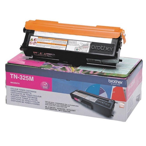 [166150] TÓNER MAGENTA ORIGINAL BROTHER ALTA CAPACIDAD TN325M