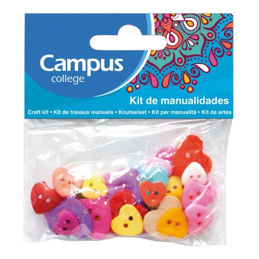 [630678] SET MANUALIDADES CAMPUS BOTON PEQUEÑO