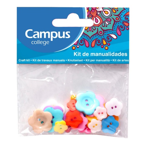 [630679] SET MANUALIDADES CAMPUS BOTON GRANDE