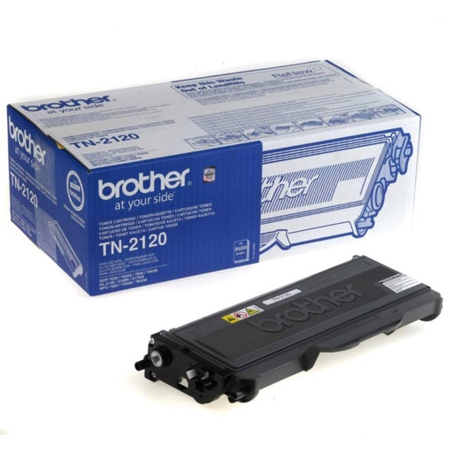 [167455] TÓNER NEGRO ORIGINAL BROTHER TN2120