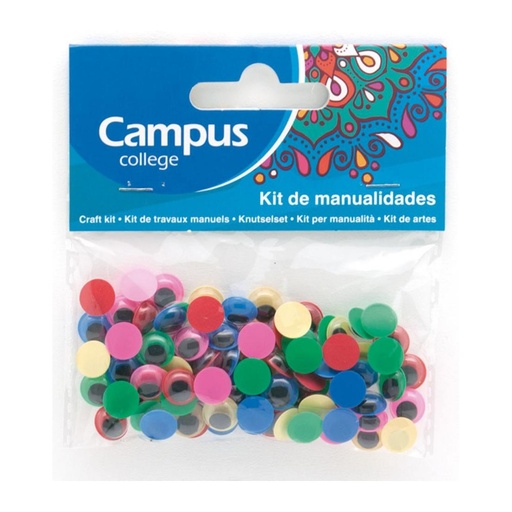 [630684] SET MANUALIDADES CAMPUS OJOS MOVILES