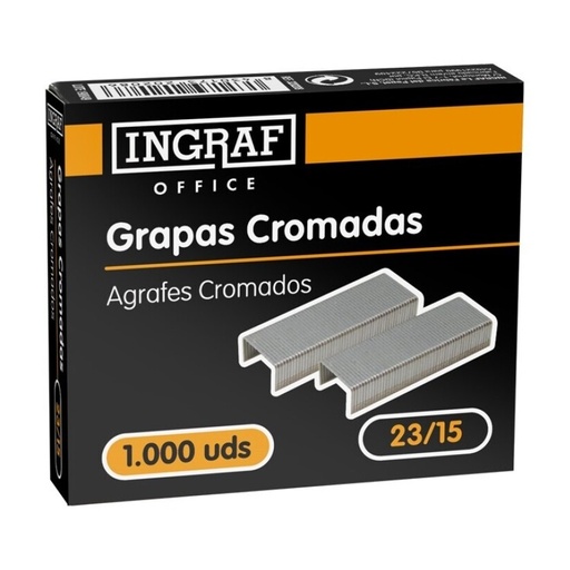 [040093] GRAPAS INGRAF OFFICE GRUESOS 23/15  CAJA 1000UDS