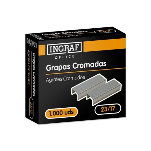 [040094] GRAPAS INGRAF OFFICE GRUESOS 23/17 CAJA 1000UDS