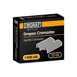 GRAPAS INGRAF OFFICE GRUESOS 23/20 CAJA 1000UDS