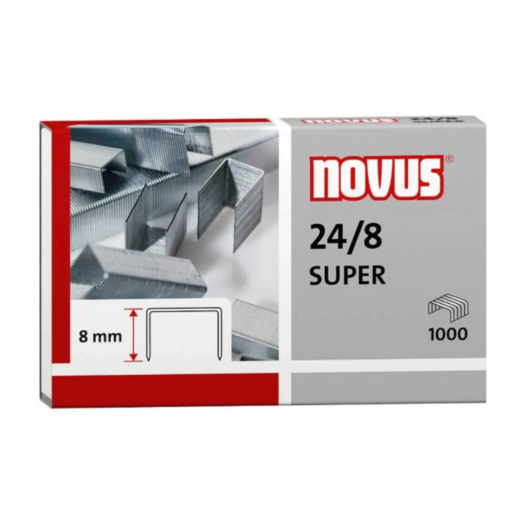 [825587] GRAPAS NOVUS 22/8 24/8 GALVANIZADAS