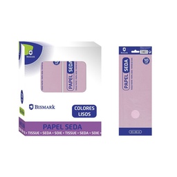 PAPEL DE SEDA LISO ROSA BOLSA 10 HOJAS