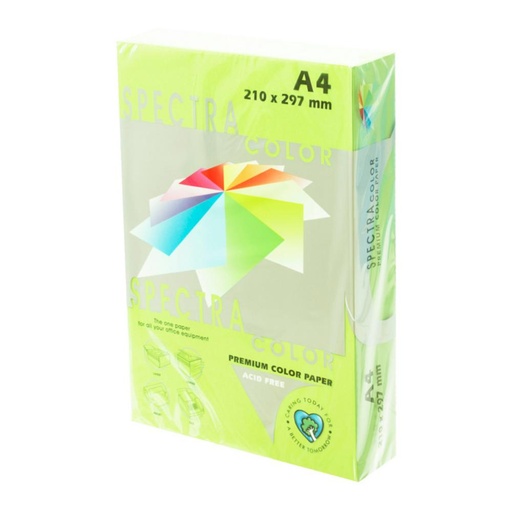 [001014] PAPEL A4 80G 500 HOJAS COLOR VERDE MEDIO