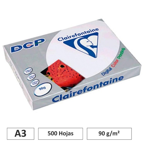 [002268] PAPEL CLAIREFONTAINE A3 90G 500 HOJAS