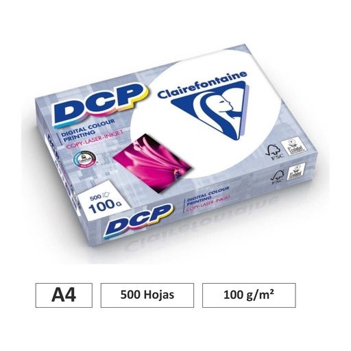 [002269] PAPEL CLAIREFONTAINE A4 100G 500 HOJAS