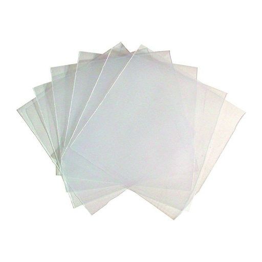 [120499] SOBRES TRANSPARENTES PARA CD/DVD CON SOLAPA DE CIERRE 100 UDS 