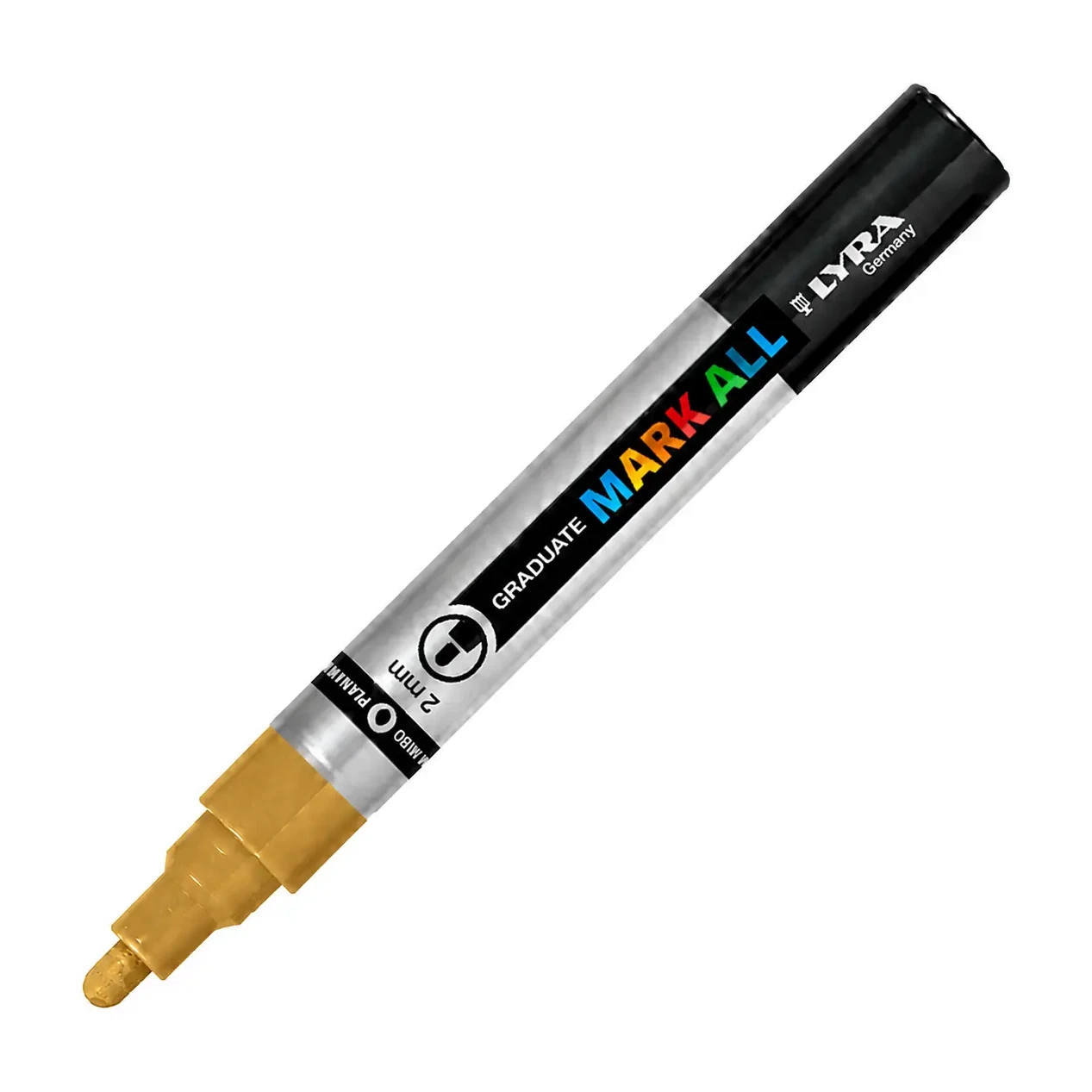 [826074] ROTULADOR ACRÍLICO LYRA 2MM ORO GRADUATE MARK ALL