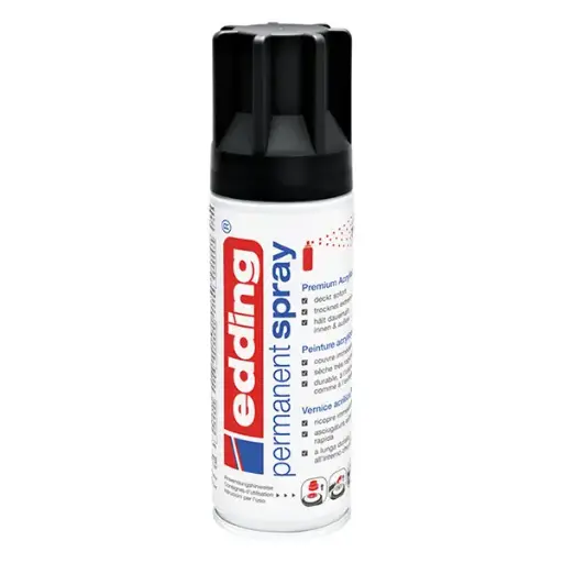 [825040] SPRAY EDDING 5200 PINTURA ACRÍLICA NEGRO
