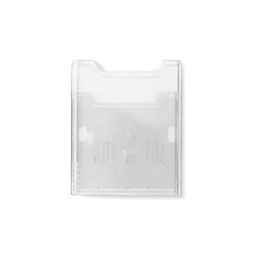 SOPORTE MURAL OFFICE A4 VERTICAL 1 COMPARTIMENTO TRANSPARENTE