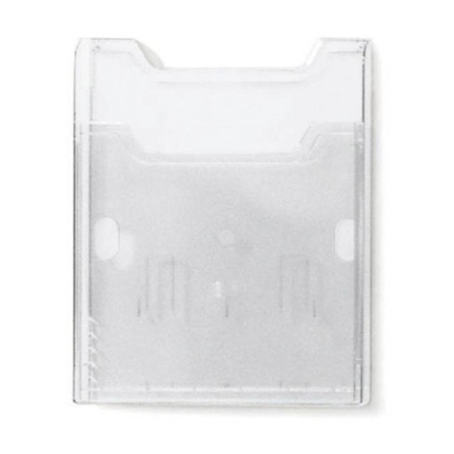 [068947] SOPORTE MURAL OFFICE A4 VERTICAL 1 COMPARTIMENTO TRANSPARENTE