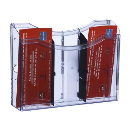 [068863] PORTAFOLLETOS MURAL ARCHIVO 2000 ARCHIPLAY A4 HORIZONTAL CON 1 COMPARTIMENTO Y SEPARADORES 