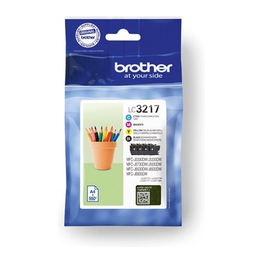 [167125] CARTUCHO BROTHER LC3217VAL PACK