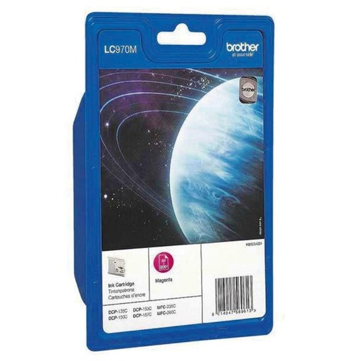 [167792] CARTUCHO BROTHER LC970M MAGENTA