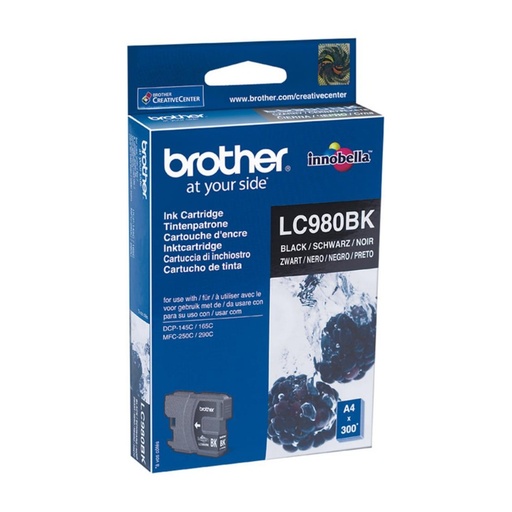 [167465] CARTUCHO BROTHER LC980 NEGRO 