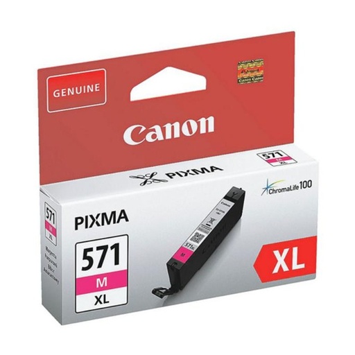 [165964] CARTUCHO CANON 571XL CLI571MXL MAGENTA 0333C004