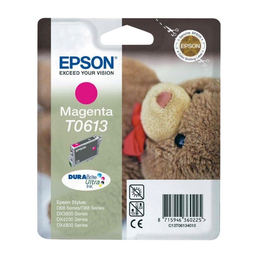 [169985] CARTUCHO DE TINTA MAGENTA EPSON T0613 C13T061340LB