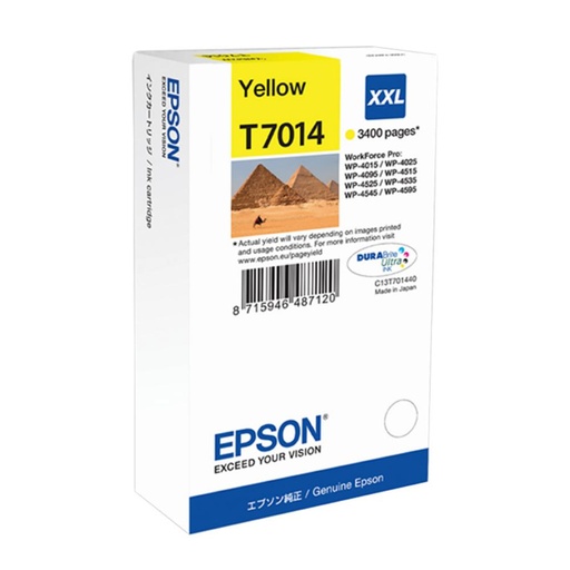 [165363] CARTUCHO EPSON C13T70144010 AMARILLO
