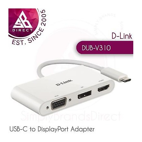 [120821] ADAPTADOR DISPLAYPORT A VGA / DVI / HDMI 3 EN 1 NANOCABLE