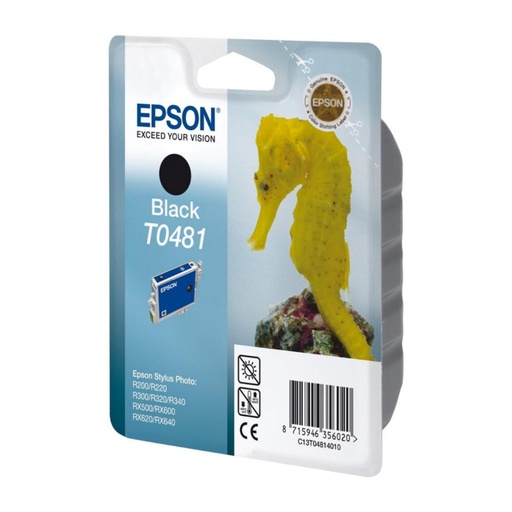 [167174] CARTUCHO EPSON T0481 NEGRO 