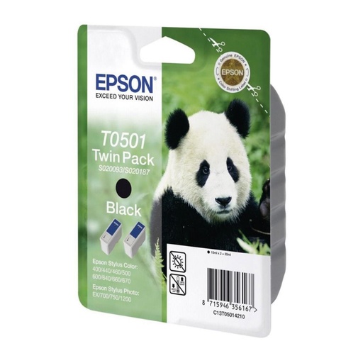 [166232] CARTUCHO EPSON T0501 NEGRO