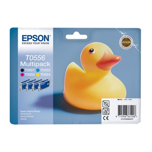 [167381] CARTUCHO EPSON T0556 PACK4
