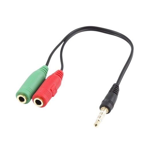 [704267] CABLE ADAPTADOR AUDIO EWENT JACK 3,5 MM