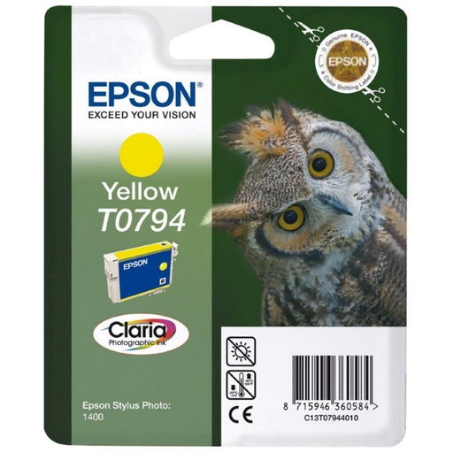[167370] CARTUCHO EPSON T0794 AMARILLO
