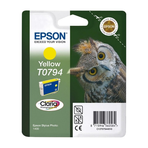 [167370] CARTUCHO EPSON T0794 AMARILLO