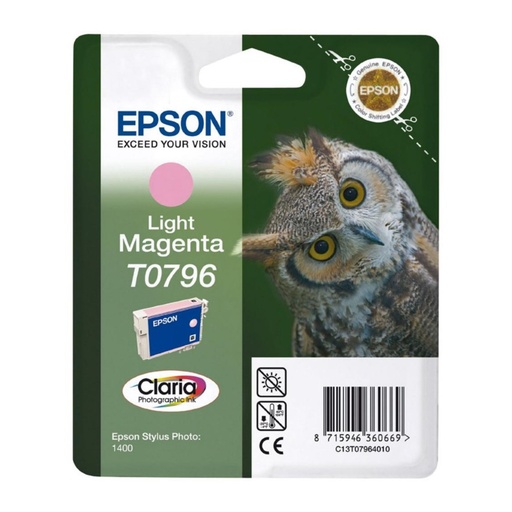 [167372] CARTUCHO EPSON T0796 MAGENTA CLARO