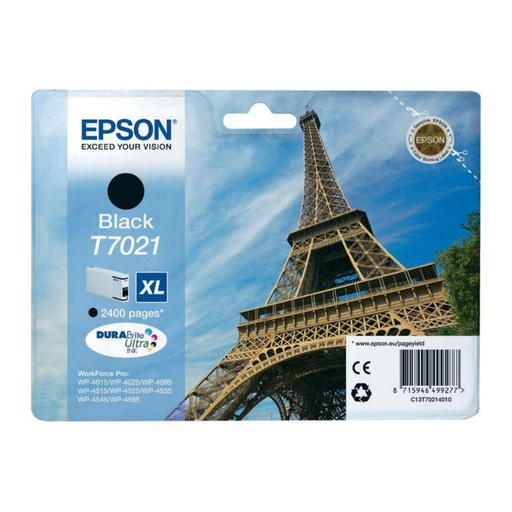 [166286] CARTUCHO EPSON T7021 NEGRO  *