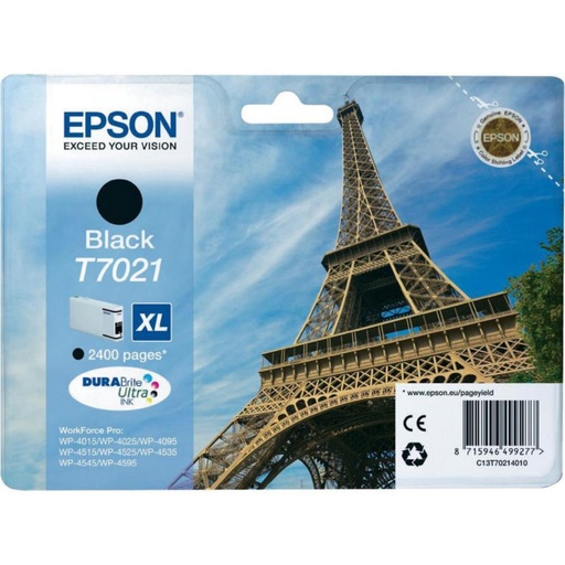 [166286] CARTUCHO EPSON T7021 NEGRO  *