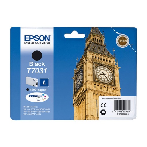 [166290] CARTUCHO EPSON T7031 NEGRO
