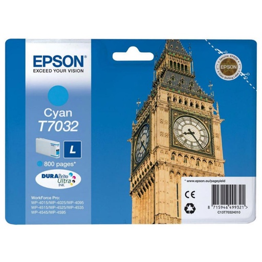 [166291] CARTUCHO EPSON T7032 CYAN *