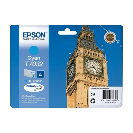 [166291] CARTUCHO EPSON T7032 CYAN *