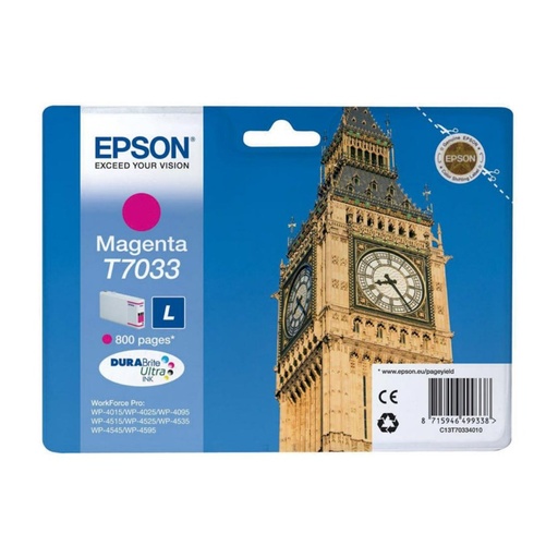 [166292] CARTUCHO EPSON T7033 MAGENTA *