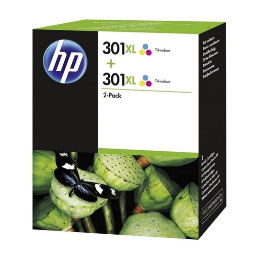 [166164] CARTUCHO HP 301XL D8J46AE COLOR PK2UD