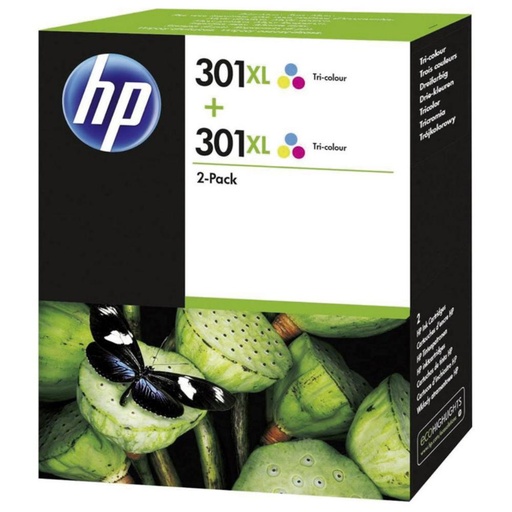 [166164] CARTUCHO HP 301XL D8J46AE COLOR PK2UD