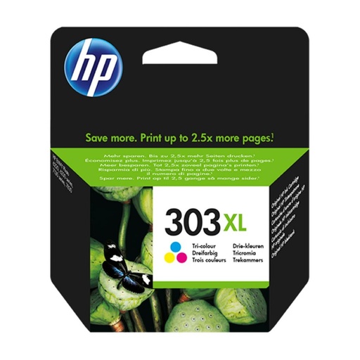 [165702] CARTUCHO HP 303XL T6N03AE TRIC