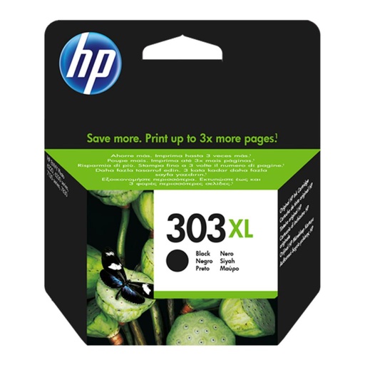 [165704] CARTUCHO HP 303XL T6N04AE NEGR