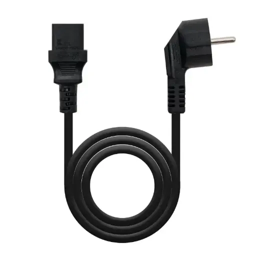 [164002] CABLE ALIMENTACIÓN CPU CEE7-M A C13-H 3 METROS NEGRO