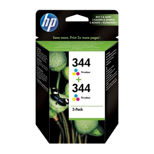 [168017] CARTUCHO HP 344 COLOR PACK 2UDS