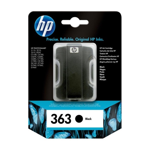 [168036] CARTUCHO HP 363 C8721EE NEGRO