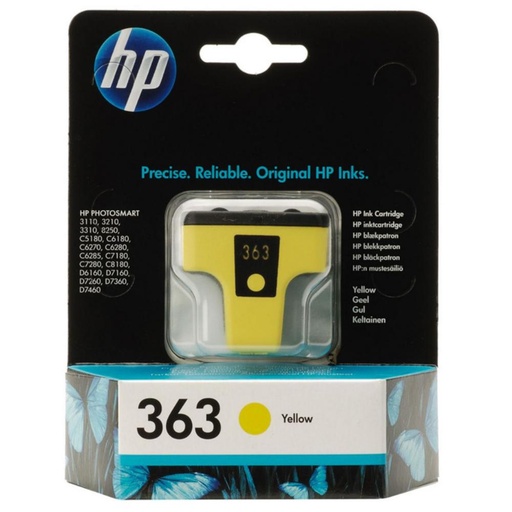 [168048] CARTUCHO HP 363 C8773EE AMARILLO