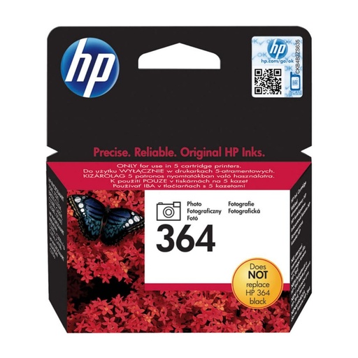 [167554] CARTUCHO HP 364 CB317EE NEGRO FOTO