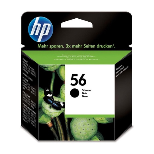 [130328] CARTUCHO HP 56 C6656AE NEGRO